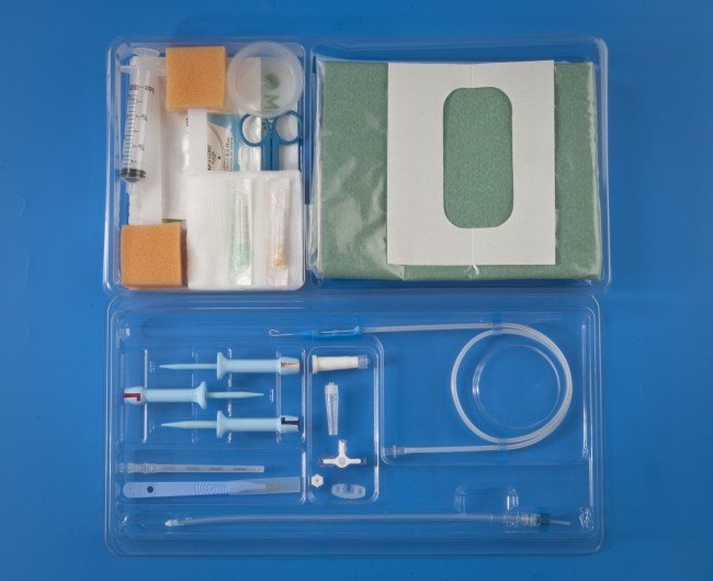 Chest Drainage safety guard & Ward procedure pack